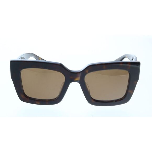 Bottega Veneta BV1212S-002 Oversized Tortoiseshell Square - Picture 2 of 5